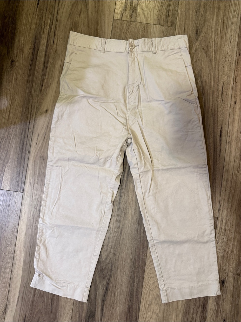 Zanerobe Beige Straight-Leg Chinos